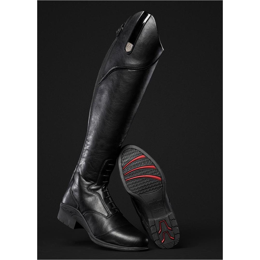 Mountain Horse Femmes Veganza Hiver Bottes De équitation Longue 0223 - Black